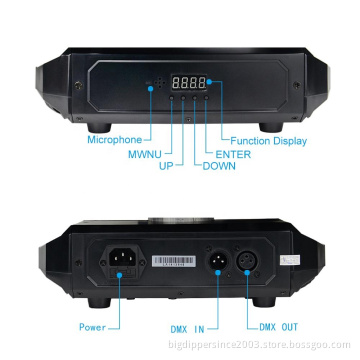 BigDipper Spider Moving Head Light, 9 Leds Heads X 10W RGBW Stage Lighting Effect 19/51 Channels DMX-512 and Sound Activated